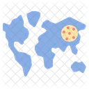 Epidemic Distribution Disease Icon