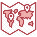 World Map  Icon