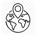 World Map Travel Global Icon
