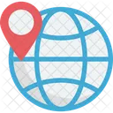 World Navigation World Location Worldwide Icon