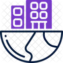 World Office Global Branch Icon
