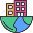 World Office Global Branch Icon