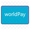 World Pay Card  Icon