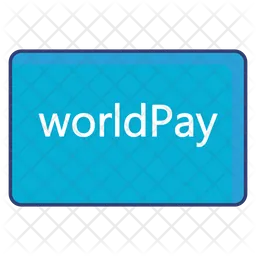 World Pay Card  Icon