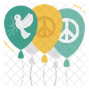 World Peace Day Celebration Peace Peaceday Icon