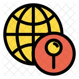 World Pin  Icon