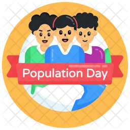 World Population Day  Icon