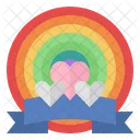 World Pride Day Pride Month Rainbow Icon