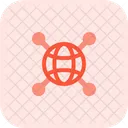 World Relation Explorer Global Connection Browser Connection Icon