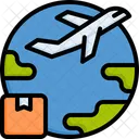World Shipping Worldwide Global Icon