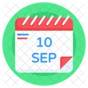Suicide Day Calendar Suicide Day Date World Suicide Day Icône