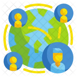 World Teamwork  Icon