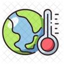 World temperature  Icon