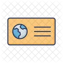 Ticket World Pass Icon