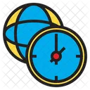 World And Time Icon