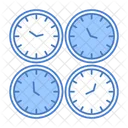 World Time Office Clocks Clock Icon