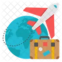 World Tour World Travel Travel Round The World Icon