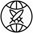 World War Line Icon Icon