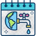 세계 물의 날  아이콘