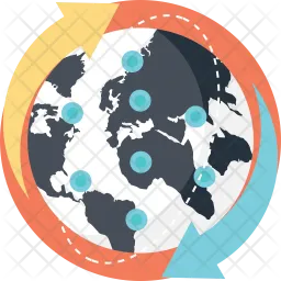 World Wide Connections  Icon