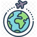 World Wide Delivery Worldwide Delivery Icon