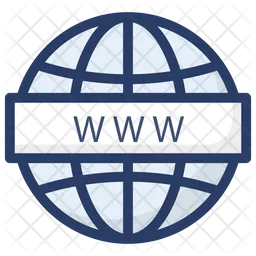 World wide domain  Icon