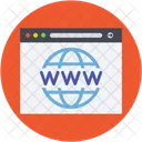 Internet Cyberspace Site Icon