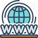 World Wide Web Access Connection Icon