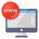 Www World Wide Web Website Address Icon