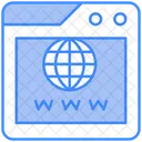 World Wide Web Web Web Page Icon