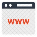 Www World Wide Web Domain Icon