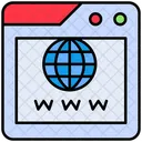 World Wide Web Web Web Page Icon