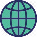 Worldwide International Around The Globe Icon