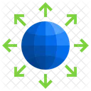 Worldwide Earth World Icon