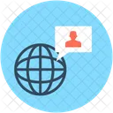 Worldwide User Global Icon