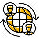 Worldwide Earth Earth Grid Icon
