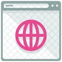 Global Internet Webpage Icon