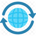 Worldwide Environment Internet Icon