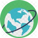 Worldwide Global Travel Icon