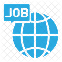 Worldwide Work Job Icon