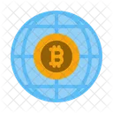 Worldwide Bitcoin  Icon