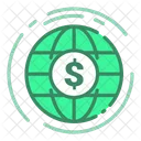 Globe Money Currency Icon