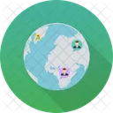 Worldwide Chat Chat Community Network Icon