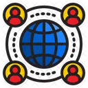 Network World Communication Icon