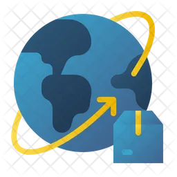 Worldwide Delivery  Icon