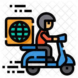 Worldwide Delivery  Icon