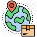Worldwide Delivery International Delivery Pin Icon