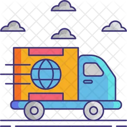 Worldwide Delivery  Icon