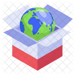 Worldwide Delivery  Icon