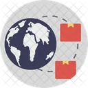 Worldwide Delivery Service Icon
